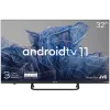 32', FHD, Android TV 11, Black, 1920x1080, 60 Hz, Sound by JVC, 2x8W, ...
