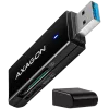 Axagon Slim super-speed USB 3.2 Gen 1 card reader with a direct USB-A ...