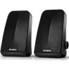 Speakers SVEN-380, 2.0 black (USB), 6W RMS, SV-014216 SVEN-380