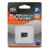 TEAM GROUP Memory ( flash cards ) 8GB Micro SDHC Class 4 with Adapter ...