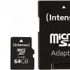 MEMORY MICRO SDXC 64GB C10/W/ADAPTER 3413490 INTENSO