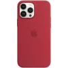 iPhone 13 Pro Max Silicone Case with MagSafe – (PRODUCT)RED, Model A27...