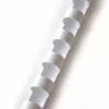 Spiral for binding Forpus plastic 10 mm, 100 pcs., White