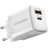 AXAGON ACU-PQ20W wall charger QC3.0/AFC/FCP + PD type-C, 20W, white AC...