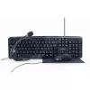 Gembird 4-in-1 Multimedia office set KBS-UO4-01 Keyboard, Mouse, Pad a...