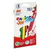 Flomāsteri 6 krāsas Carioca Joy,  kartona (slim) iepakojums
