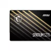 SSD|MSI|SPATIUM S270|240GB|SATA|3D NAND|Write speed 400 MBytes/sec|Rea...