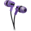 CANYON SEP-4 Stereo earphone with microphone, 1.2m flat cable, Purple,...