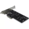 INTER-TECH PCIe Adapter for M.2 (1x M.2 S-ATA to S-ATA 7pin (powered b...