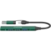 CANYON hub DS-02 4in1 USB-A/C Green CNS-TDS02GR