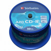 Matricas CD-R AZO Verbatim 700MB 52x Crystal