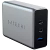 SATECHI 100W USB-C PD Compact Charger- EU ( x2 Type-C / x1 Type-A) (sp...