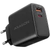 AXAGON ACU-PQ45 wall charger QC3.0,4.0/AFC/FCP/PPS/Apple + PD type-C, ...