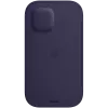 iPhone 12 | 12 Pro Leather Sleeve with MagSafe - Deep Violet, Model A2...