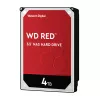 HDD|WESTERN DIGITAL|Red|4TB|SATA 3.0|256 MB|5400 rpm|3,5