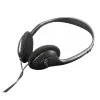 Gembird | MHP-123 Stereo headphones with volume control | 3.5 mm | Bla...