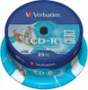 Matricas CD-R AZO Verbatim 700MB 1x-52x Wide Printable, ID Bran,25 Pac...