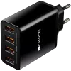 CANYON H-06 Universal 4xUSB AC charger (in wall) with over-voltage pro...