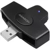Axagon Miniature USB contact ID card reader. CRE-SM5