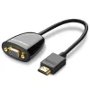 Ugreen 40253 Vienvirziena vada video adapteris HDMI spraudnis uz VGA (...