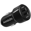 AXAGON PWC-5V5 car charger Smart 5V 2,4A + 2,4A, 24W, black PWC-5V5
