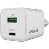 CANYON charger CU45AC GaN 45W 1xPD 1xQC EU White CNS-CUW45AC