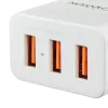 CANYON H-05 Universal 3xUSB AC charger (in wall) with over-voltage pro...
