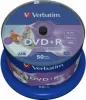 Matricas DVD+R AZO Verbatim 4.7GB 16x Wide Printable non ID, 50 Pack S...