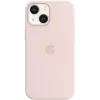 iPhone 13 mini Silicone Case with MagSafe - Chalk Pink, Model A2705 MM...