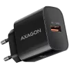 AXAGON ACU-QC18 wall charger 1x QC3.0/AFC/FCP/SMART, 18W, black ACU-QC...