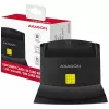 Axagon desktop stand reader Smart card / ID card AXAGON CRE-SM2 with U...