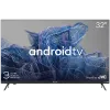 32', HD, Google Android TV, Black, 1366x768, 60 Hz, Sound by JVC, 2x8W...
