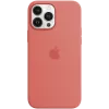 iPhone 13 Pro Max Silicone Case with MagSafe – Pink Pomelo, Model A270...