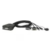 Aten 2-Port USB DVI Cable KVM Switch with Remote Port Selector Aten | ...
